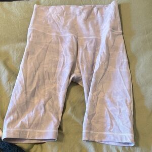 Lululemon Athletica Lavender Bike Shorts